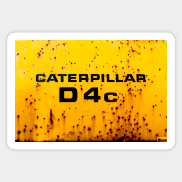 Caterpillar D4C Caterpillar Sticker TeePublic